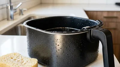 Como Cuidar do Antiaderente da Sua Air Fryer: Guia Completo para Limpar e Conservar o Cesto Sem Riscar