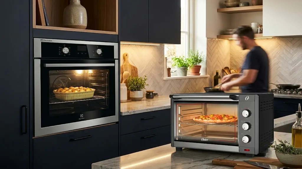 Forno de Bancada ou Embutir: Qual Escolher?
